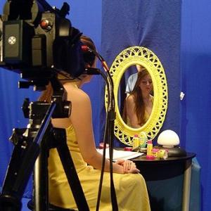 Filming Flashback playing Tiffany Sloane