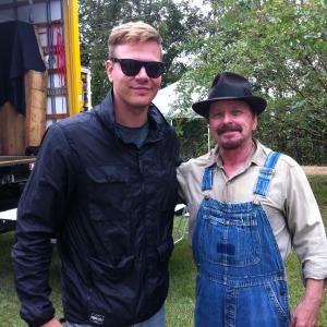 On location with Jim Parrack in Mississippi