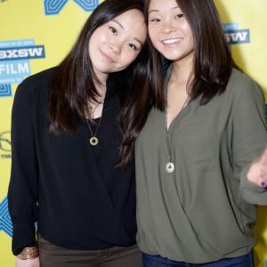 Samantha Futerman and Anais Bordier at event of Twinsters (2015)