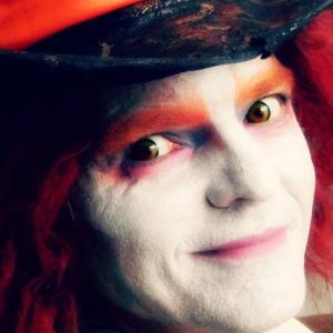 Kit as Johnny Depp's Mad Hatter for Great Ormond Street Hospital Charity Event