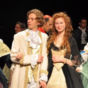 Marie Mancini and Louis XIV  and Cardinal Mazarin