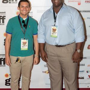 Mitchell Kenneth Perera and David Wilson at the Gasparilla International Film Festival