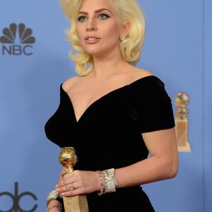 Lady Gaga at event of 73rd Golden Globe Awards 2016