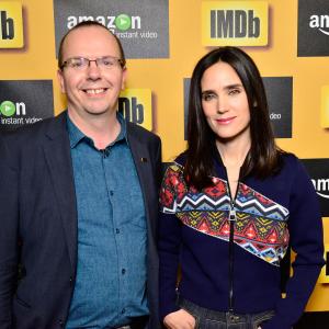 Jennifer Connelly and Col Needham at event of The IMDb Studio 2015