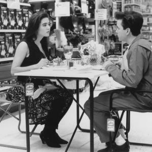 Still of Jennifer Connelly and Frank Whaley in Career Opportunities 1991