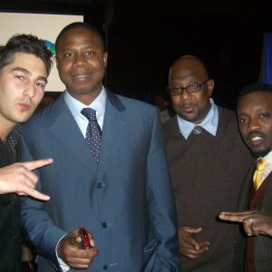 At Clive Davis' Party with Audacity, Dougie Fresh and Anthony Hamilton