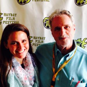 Mayday Film Fest. Mary Arnold with Michael Arnold