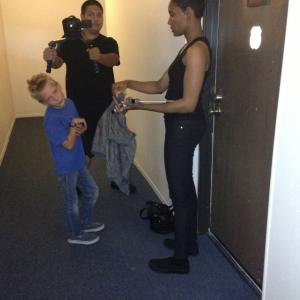 Jared and Selena Brown filming 