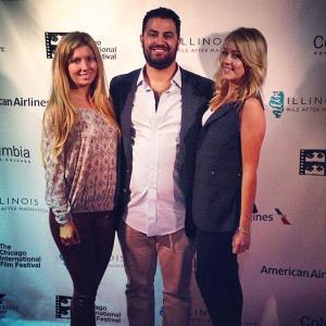 Producer Steven Galanis on the red carpet at the 50th annual Chicago International Film Festival.