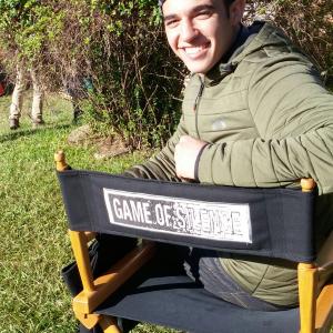 Mario Temes on location for NBCs Game of Silence