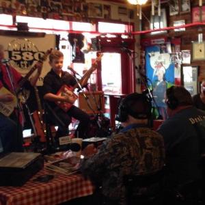 Live Broadcast Radio Show at the BBQ Caboose in Lynchburg TN