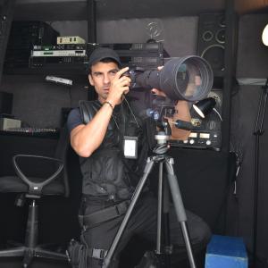Diego Machado  Behind the cameras Seora Acero Telemundo