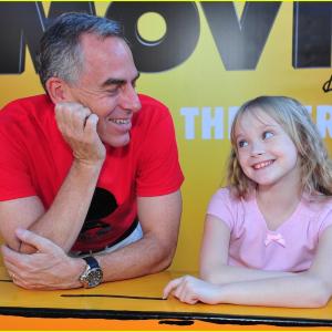 Mariel and Steve Martino director of The Peanuts Movie meeting the Press!
