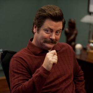 Still of Nick Offerman in Parks and Recreation 2009