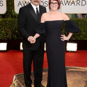 Megan Mullally and Nick Offerman