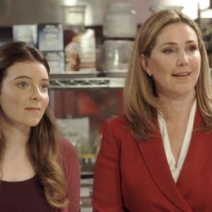 Still of Peri Gilpin and Caitlin Zambito in Election Night