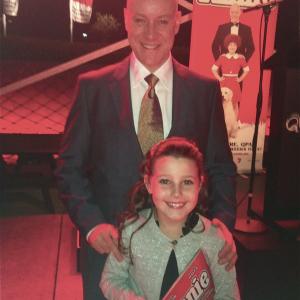Sophie was an orphan in Annie the Musical Australia which played at QPAC in Brisbane in 2012. It starred Anthony Warlow, Nancye Hayes, Todd McKenney and Alan Jones.