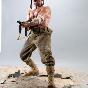Call of Duty: World at War photo shoot.