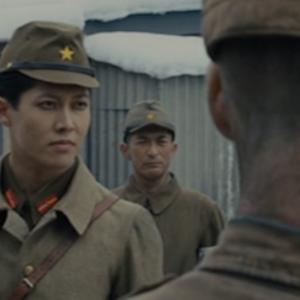 Yoji Tatsuta as Naoetsu Guard in a feature film Unbroken by Angelina Jolie 2014