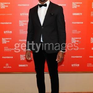 Actor Emmanuel Kabongo attends the Antibirth Premiere during the 2016 Sundance Film Festival at Egyptian Theatre on January 25 2016 in Park City Utah Photo by Sonia RecchiaGetty Images for Sundance Film Festival