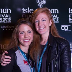 Emily Cook with IOMFF Festival Director Christy DeHaven