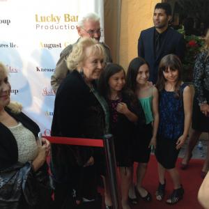 JOBS Daughter Premiere, March 19, 2014 with Boriana Williams, Doris Roberts and Jack Betts.