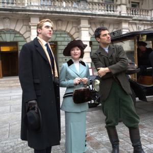 Still of Emily Browning, Dominic Cooper and Dan Stevens in Summer in February (2013)