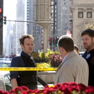 Still of Jason Clarke and Brad William Henke in The Chicago Code (2011)