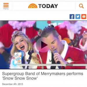 Charity Daw and Mark McGrath on Todaycom