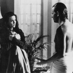 Still of Diane Lane and Christopher Lambert in Knight Moves 1992