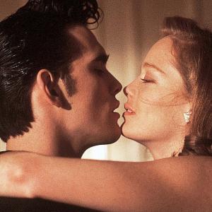 Still of Diane Lane and Matt Dillon in The Big Town 1987