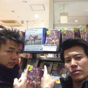 At Tower-Records in Shibuya, Tokyo with Jean-Paul Ly