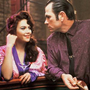 Still of Tommy Lee Jones and Diane Lane in The Big Town (1987)