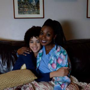 Check Yes or No Behind the Scenes Amina Alzouma and Amy Elliott (