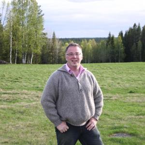 Vernon Neil Ferguson. Taken at Rismyrliden farm in Västerbotten, Sweden.
