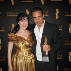 Cindy Baer and Maurice Benard at the 2007 Prism Awards