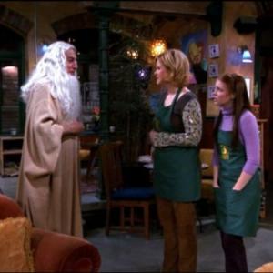 Still of Melissa Joan Hart and Caroline Rhea in Sabrina, the Teenage Witch (1996)