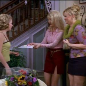 Still of Melissa Joan Hart Caroline Rhea and Beth Broderick in Sabrina the Teenage Witch 1996