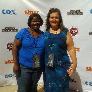 Andrea Magwood and Lee Quarrie at the 2013 Phoenix Film Festival