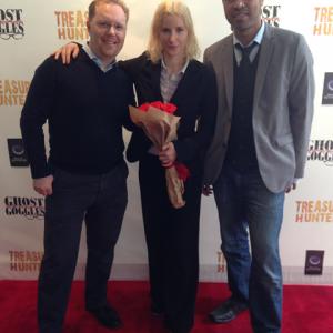 At the premier of Ghost Goggles with Berenika Bailey and Jeff Solema