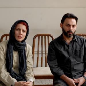 Still of Leila Hatami and Peyman Moaadi in Issiskyrimas 2011