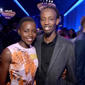 Lupita Nyong'o and Barkhad Abdi