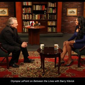 Olympia LePoint speaks about her book Mathaphobia and new TED Talk during an interview on Between the Lines TV show with Barry Kibrick on PBS