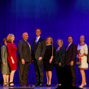 The Hometown Heroes Leif Erikson Awards at Southpoint Hotel & Casino with host Christian Schoyen, Las Vegas Mayor Pro Tem Stavros Anthony and award recipients; Leif Erikson (L), Mary Vail, Gina Greisen, Karen Layne, Julie Murray, S. Anthony, C. Schoyen, Manda Kristof, Barbara Kenig, Fred Schultz, Linda Smith, Patrick Burke, John Pelletier, Michael Libonati (R)