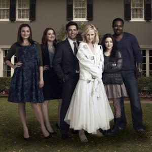 Still of Anne Heche, Michael Landes, Lamman Rucker, Alexandra Breckenridge, Tom Waring and Madison Davenport in Save Me (2013)