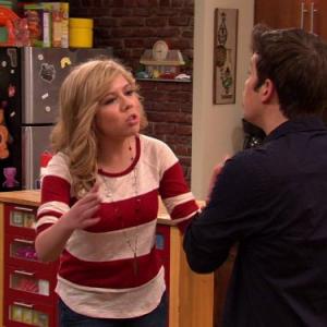 Still of Nathan Kress and Jennette McCurdy in iCarly 2007