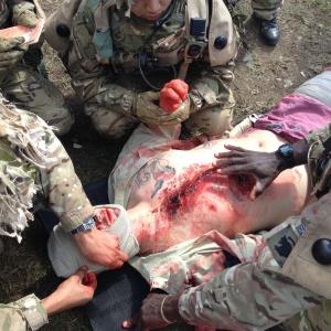 military moulage