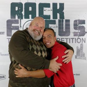 Director and Entrepreneur Israel Luna and I at The Rack Focus Film Competition. December 2015