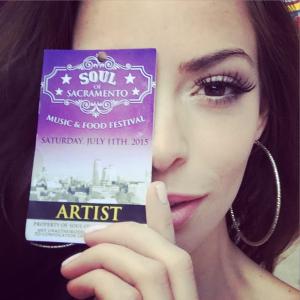 Ariana Escalante Host Soul of Sacramento 2015