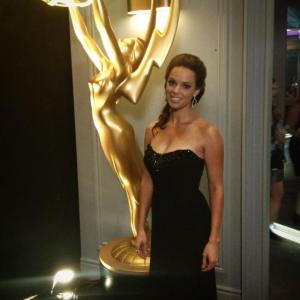 Ariana Escalante Host Backstage at The Emmys